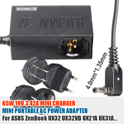  65W 19V 3.42A 4.0mm*1.35mm AC Adapter